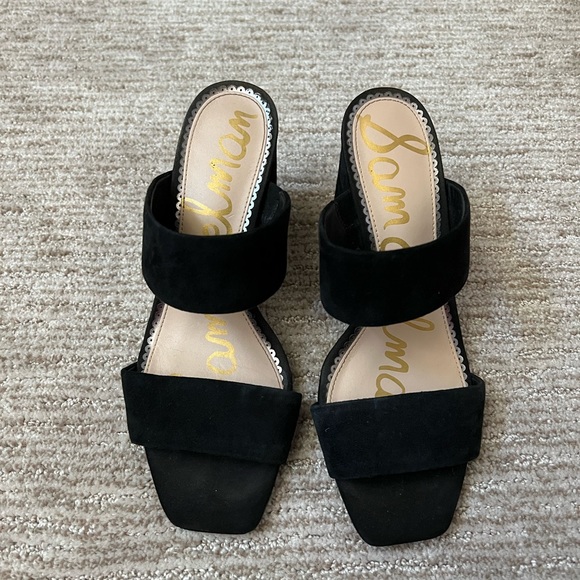 Black Sam Edelman Block heels - Picture 2 of 4